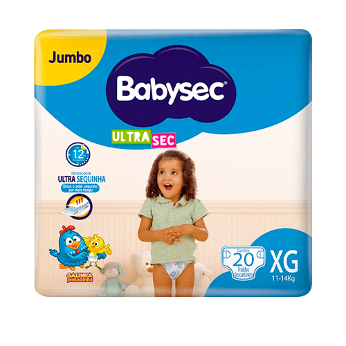 FRALDA BABYSEC ULTRA JUMBO XG