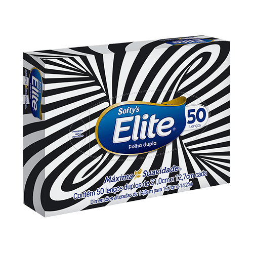 Lenço Facial Elite 50 Folhas