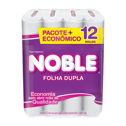 PAPEL HIGIÊNICO NOBLE FOLHA DUPLA