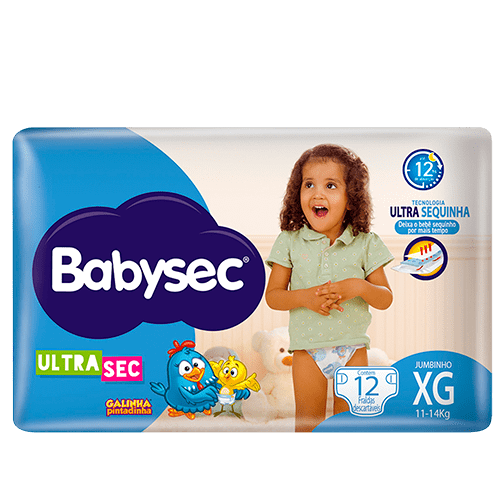 FRALDA INFANTIL BABYSEC ULTRA JUMBINHO XG